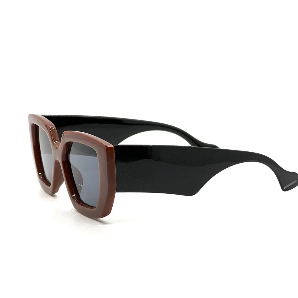 Oversized Square Sunglasses Men's Dark Lens Hip Hop Stylish‎ Party Music Events